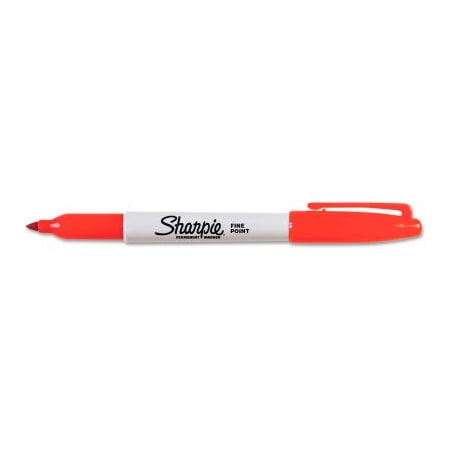 Sanford Sharpie Permanent Marker, Fine Point, Red, 36/Pack 1920937